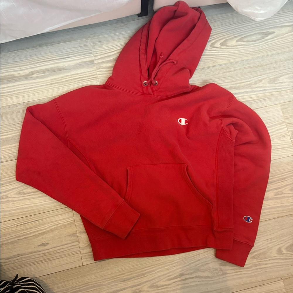 Champion Red Hoodie